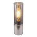 Globo - Skārienvadāma galda lampa 1xE27/25W/230V d. 9 cm matēts hroms