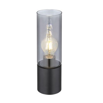 Globo - Skārienvadāma galda lampa 1xE27/25W/230V d. 9 cm melna