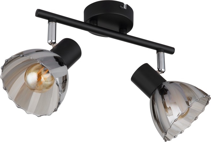 Globo - Starmetis 2xE14/40W/230V melna