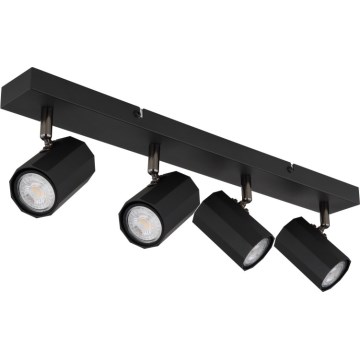 Globo - Starmetis 4xGU10/25W/230V melna