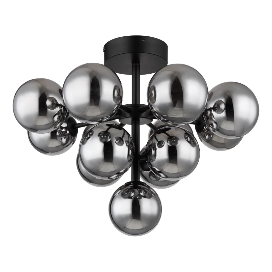 Globo - Virsapmetuma lustra 13xG9/5W/230V d. 56 cm melna