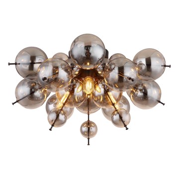 Globo - Virsapmetuma lustra 3xE14/25W/230V d. 55 cm melna