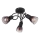 Globo - Virsapmetuma lustra 3xE14/25W/230V melna