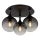 Globo - Virsapmetuma lustra 3xE27/10W/230V d. 46 cm melna