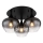 Globo - Virsapmetuma lustra 3xE27/40W/230V d. 45 cm melna