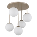 Globo - Virsmas montējamā griestu lustra 5xE14/25W/230V misiņš