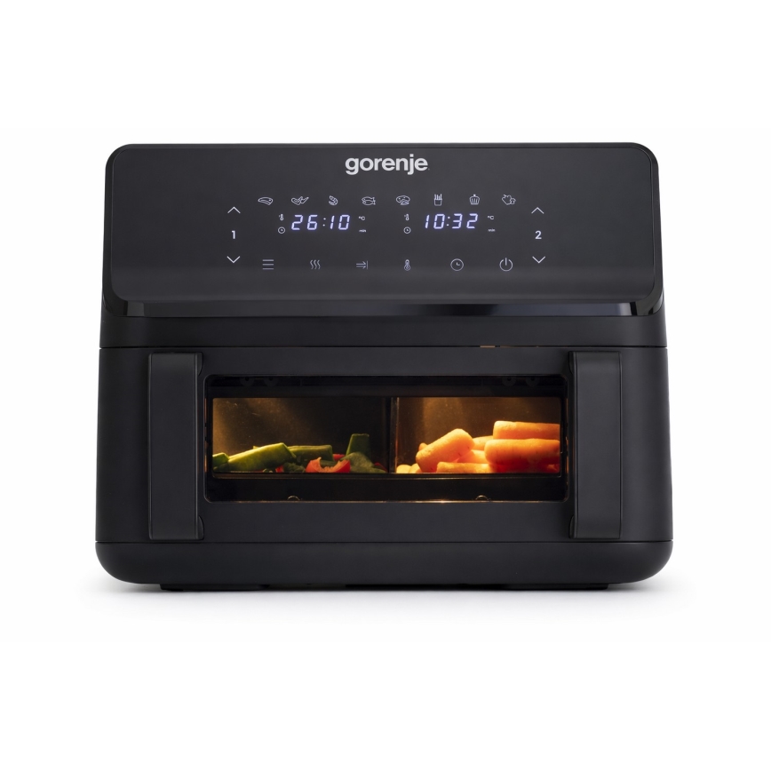 GORENJE AF2700BP - Karstā gaisa fritéze 9 l 2700W/230V melna