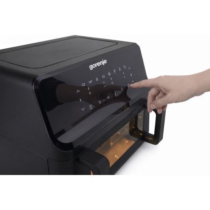 GORENJE AF2700BP - Karstā gaisa fritéze 9 l 2700W/230V melna