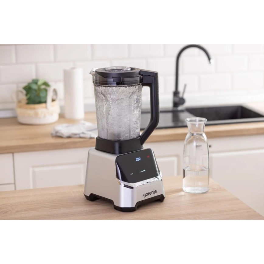 GORENJE BP1500DE - Galda blenderis 2 l 1500W/230V nerūsējošais tērauds/melns