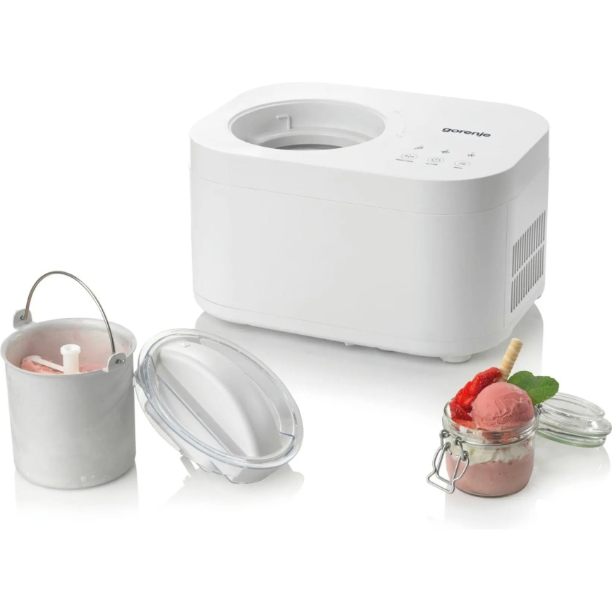 GORENJE ICM10W - Saldējuma gatavotājs 100W/230V balts