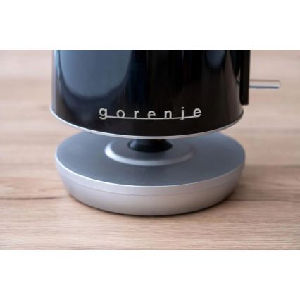 GORENJE K15RLBK - Ātrā elektriskā tējkanna 1,7 l 2200 W/230 V melna