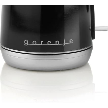 GORENJE K15RLBK - Ātrā elektriskā tējkanna 1,7 l 2200 W/230 V melna