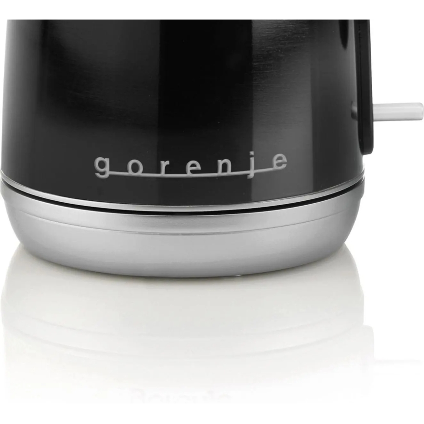 GORENJE K15RLBK - Ātrā elektriskā tējkanna 1,7 l 2200 W/230 V melna