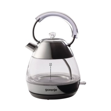 GORENJE K17GPD - Ātrā elektriskā tējkanna 1,7 l 2200 W/230 V caurspīdīga/nerūsējošā