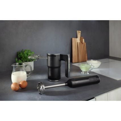 GORENJE M400ORAB - Rokas mikseris 400W/230V melns/nerūsējošais tērauds