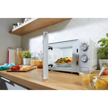 GORENJE MO20E2W - Mikroviļņu krāsns ar grilu 800W/230V 20 l balta