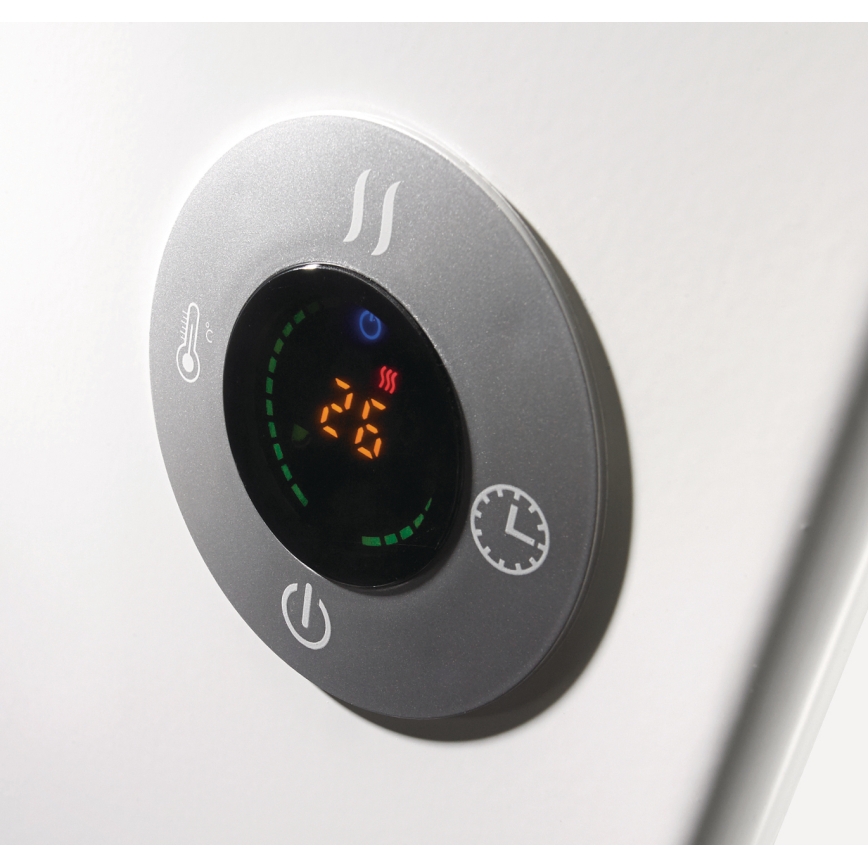 GORENJE OPTIHEAT 2000EWP - Viedais elektriskais tiešsildītājs/konvektors 2000W IP44 Wi-Fi balts