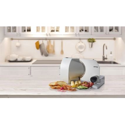 GORENJE R708A - Elektriskais šķēlētājs 100W/230V no nerūsējošā tērauda