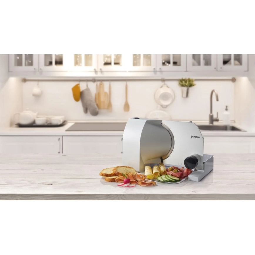 GORENJE R708A - Elektriskais šķēlētājs 100W/230V no nerūsējošā tērauda
