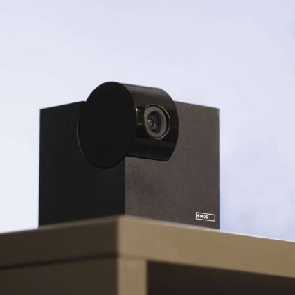 Gudra iekštelpu rotējošā kamera ar kustības sensoru GoSmart 5V Wi-Fi Tuya melna