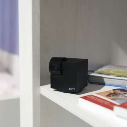 Gudra iekštelpu rotējošā kamera ar kustības sensoru GoSmart 5V Wi-Fi Tuya melna