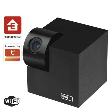 Gudra iekštelpu rotējošā kamera ar kustības sensoru GoSmart 5V Wi-Fi Tuya melna