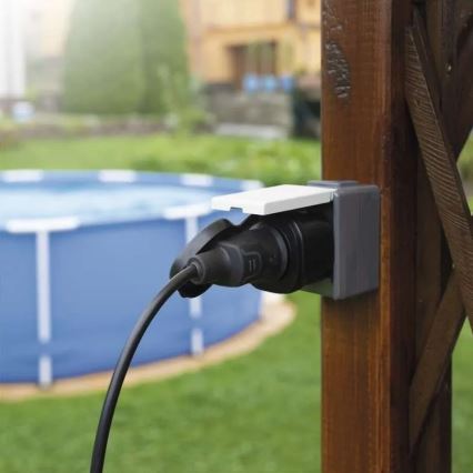 GoSmart viedā āra kontaktligzda 3680W/230V/16A Wi-Fi Tuya IP44