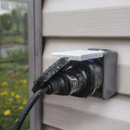 GoSmart viedā āra kontaktligzda 3680W/230V/16A Wi-Fi Tuya IP44