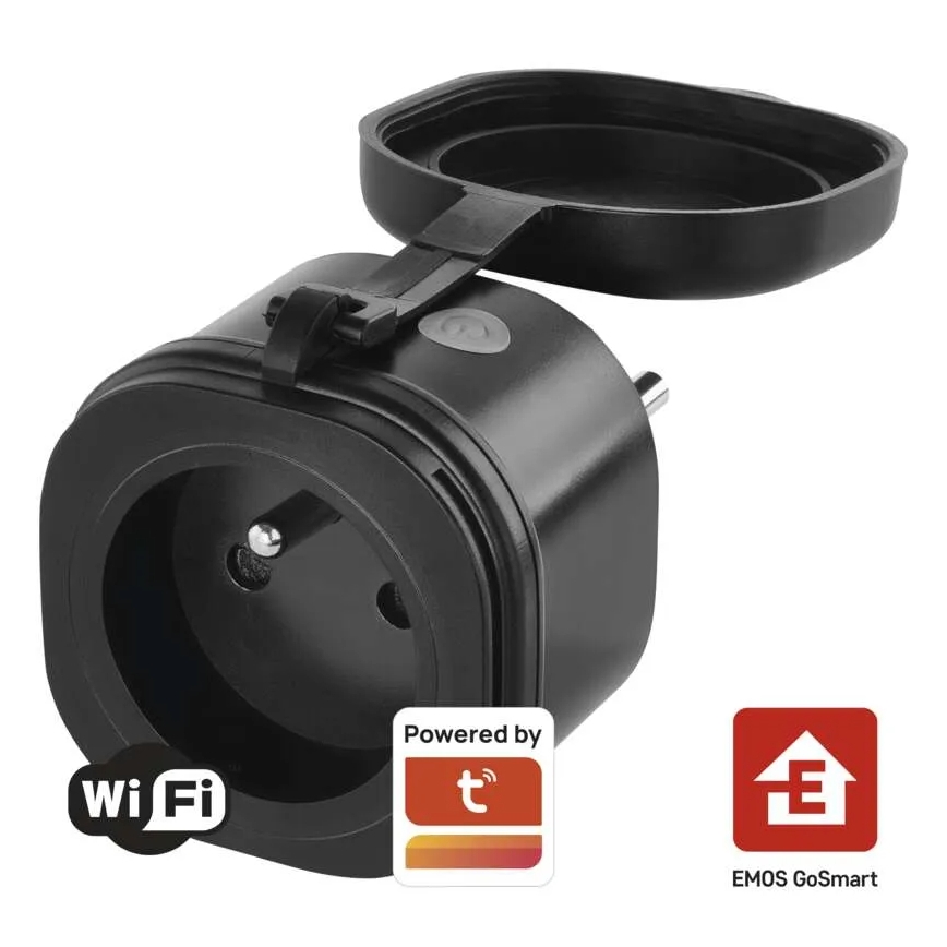 GoSmart viedā āra kontaktligzda 3680W/230V/16A Wi-Fi Tuya IP44