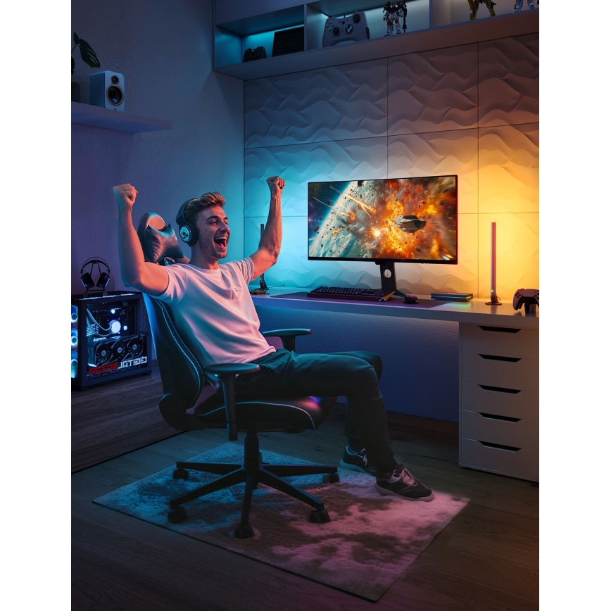 Govee - AI Sync Box Kit 2 viedais datora apgaismojuma komplekts 27-34 + LED paneļi Wi-Fi