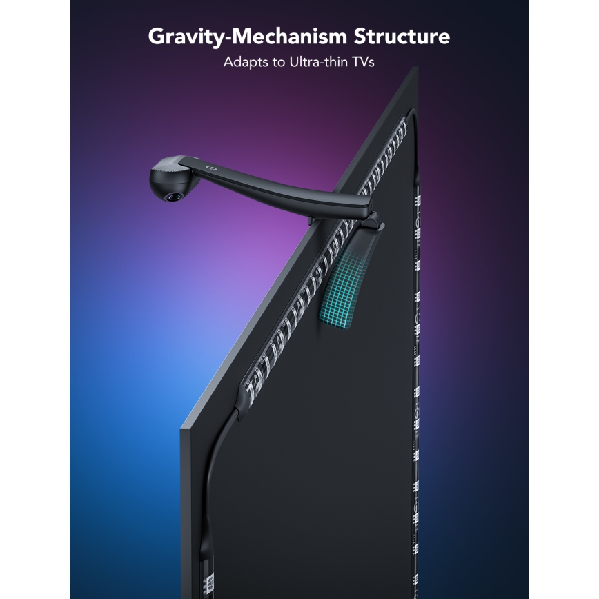 Govee - DreamView T2 DUAL TV 75-85 SMART LED apgaismojums RGBIC Wi-Fi + ar tālvadības pulti
