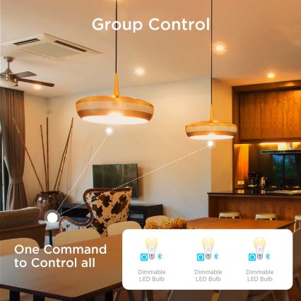 Govee - komplekts 2x LED regulējamas spuldzes Smart MATTER A60 E27/9W/230V 2700-6500K Wi-Fi