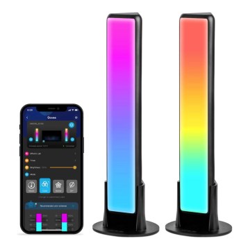 Govee - KOMPLEKTS 2x Flow Plus SMART LED TV un Spēļu apgaismojums - RGBICWW Wi-Fi