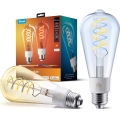 Govee - Komplekts 2x LED RGBWW dimmējama spuldze Smart MATTER ST64 E27/5W/230V 2700-6500K Wi-Fi