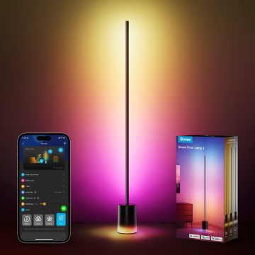 Govee - LED Aptumšojama grīdas stāvlampa Smart MATTER LED RGBICWW 2200-6500K Wi-Fi + tālvadības pults