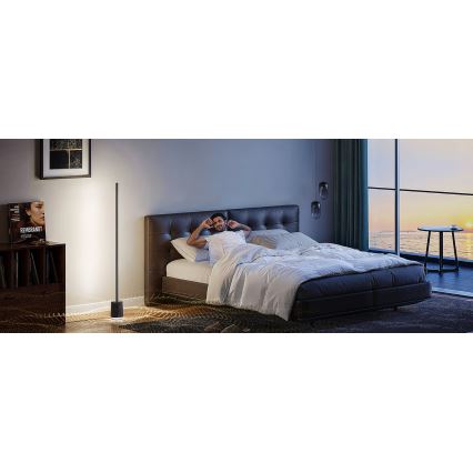 Govee - LED Aptumšojama grīdas stāvlampa ar skaļruni Pro RGBICWW 2200-6500K Wi-Fi + tālvadības pults