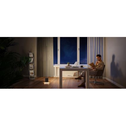 Govee - LED Aptumšojama grīdas stāvlampa ar skaļruni Pro RGBICWW 2200-6500K Wi-Fi + tālvadības pults