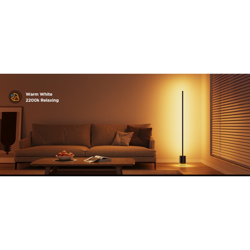 Govee - LED Aptumšojama grīdas stāvlampa Smart MATTER LED RGBICWW 2200-6500K Wi-Fi + tālvadības pults