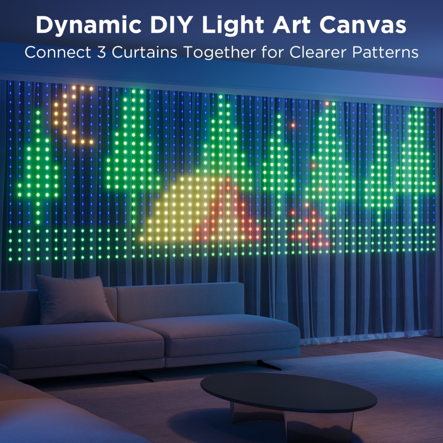 Govee - LED RGB Aptumšojama āra dekoratīva virtene LED/15W/230V IP65 Wi-Fi