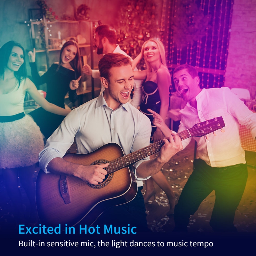 Govee - LED RGB regulējamā lente SMART LED/36W/24V 10m Wi-Fi