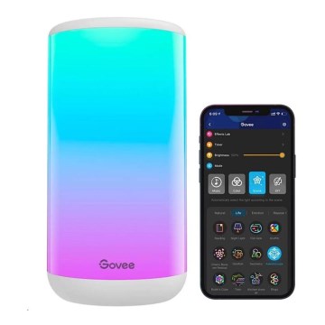 Govee - LED RGBIC Aptumšojama galda lampa AURA 2 2200-6500K Wi-Fi Matter