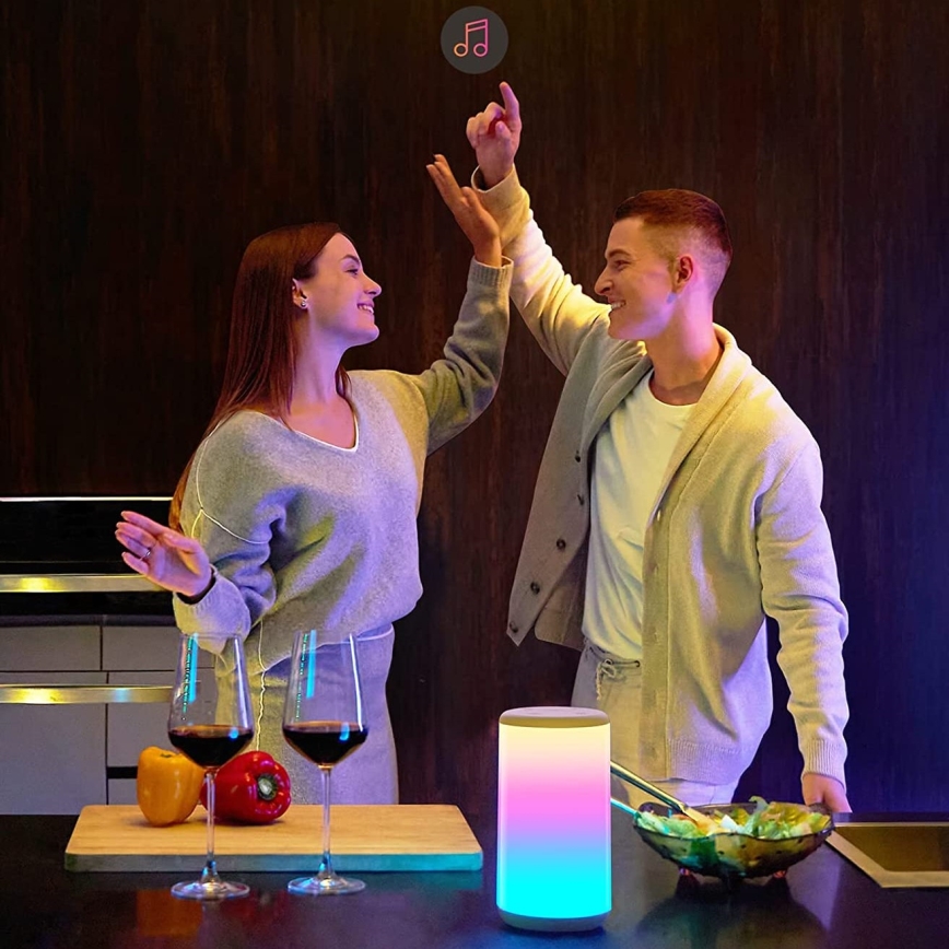 Govee - LED RGBIC Aptumšojama galda lampa AURA 2 2200-6500K Wi-Fi Matter