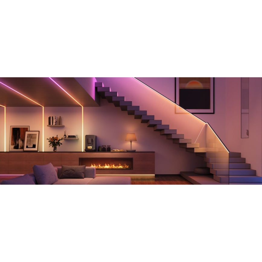 Govee - LED RGBICW Aptumšojama josla COB 3780 diodes 3m Wi-Fi Matter