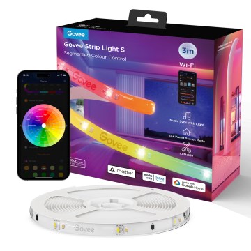 Govee - LED RGBICW dimmējama lente SMART PRO LED/12W/24V 3m Wi-Fi