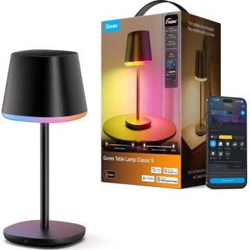 Govee - LED RGBICWW Regulējama galda lampa CLASSIC MATTER LED/10W/5V 4800mAh Wi-Fi