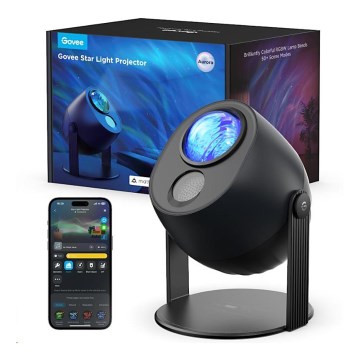 Govee - LED RGBW Galaxy Lampa Projector Pro Wi-Fi Matter
