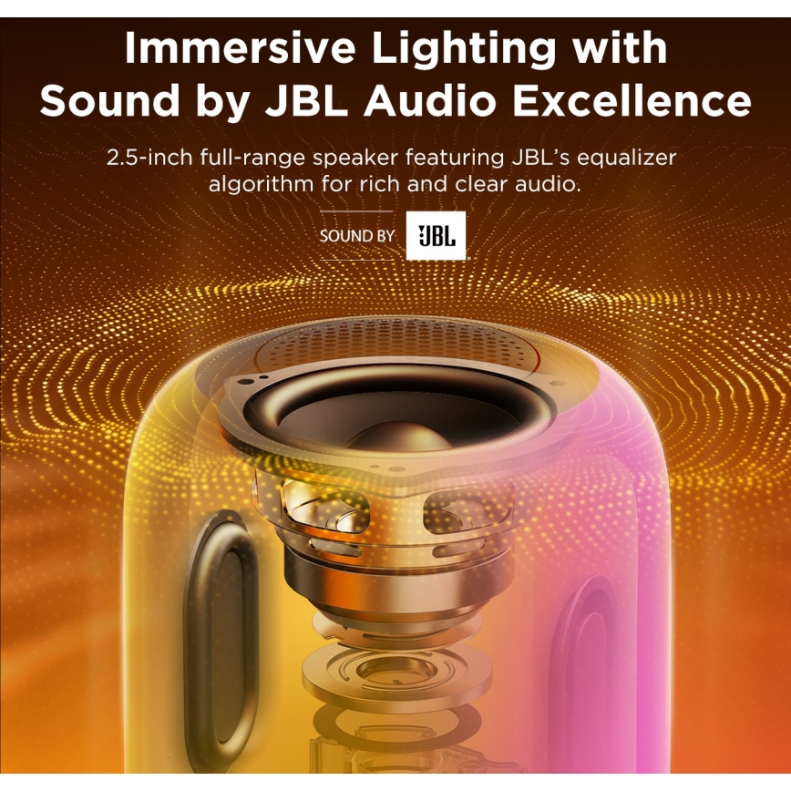 Govee - LED RGBW regulējama galda lampa ar skaļruni LED/36W/12V Wi-Fi