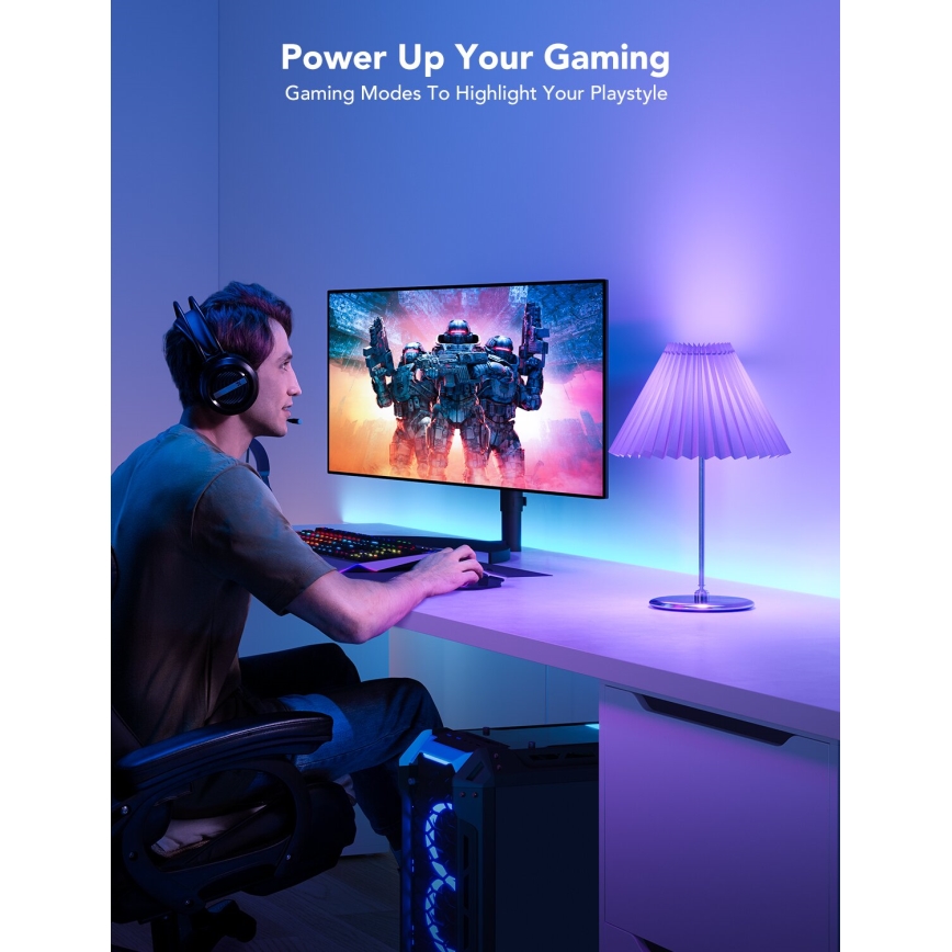 Govee - LED RGBWW Aptumšojama spuldze Smart E27/9W/230V 2700-6500K Wi-Fi