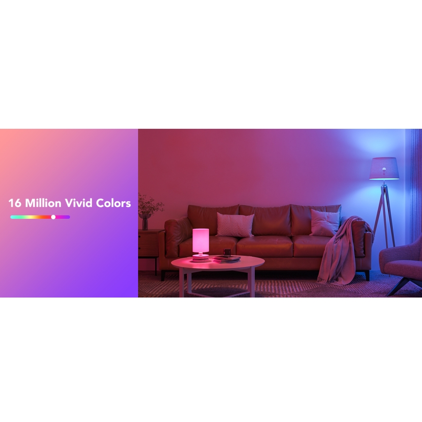 Govee - LED RGBWW Aptumšojama spuldze Smart E27/9W/230V 2700-6500K Wi-Fi