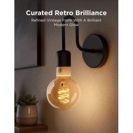 Govee - LED RGBWW regulējamā spuldze Smart MATTER G80 E27/5W/230V 2700-6500K Wi-Fi